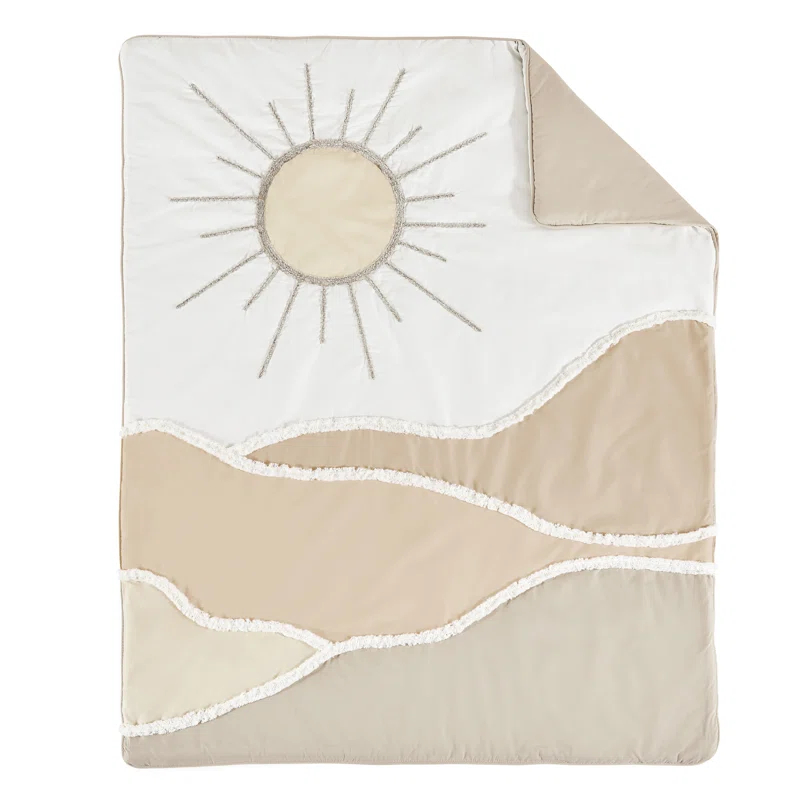 Sweet Jojo Designs Desert Sun 3 - Piece Crib Bedding Set