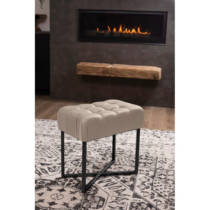 BirdRock Home Upholstered Ottoman