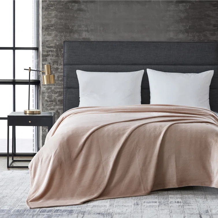 Kenneth Cole Reaction Ultra Soft Fleece Blanket