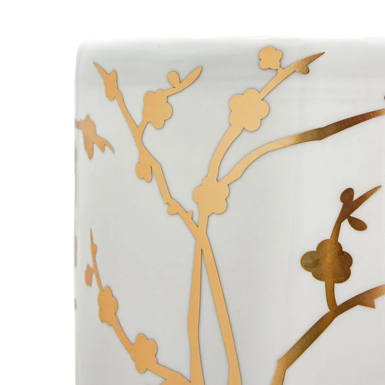Everly Quinn Handmade Ceramic / Porcelain Floor Vase