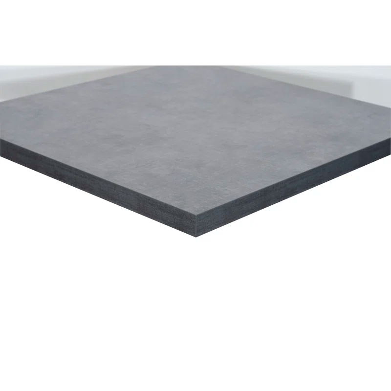 BFM Seating Midtown Frosted Slate Rectangular Indoor Table top