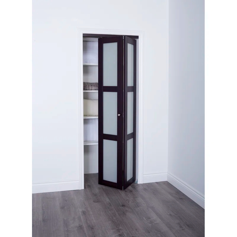 Renin Euro 3-Lite Glass Bi-Fold Door