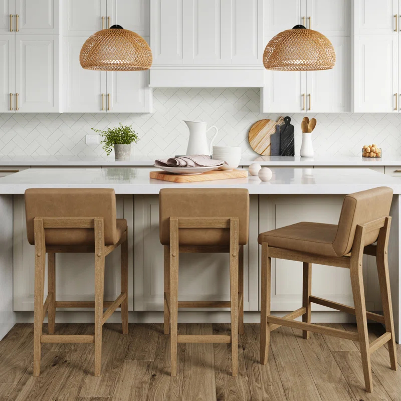 Upholstered Stool Set