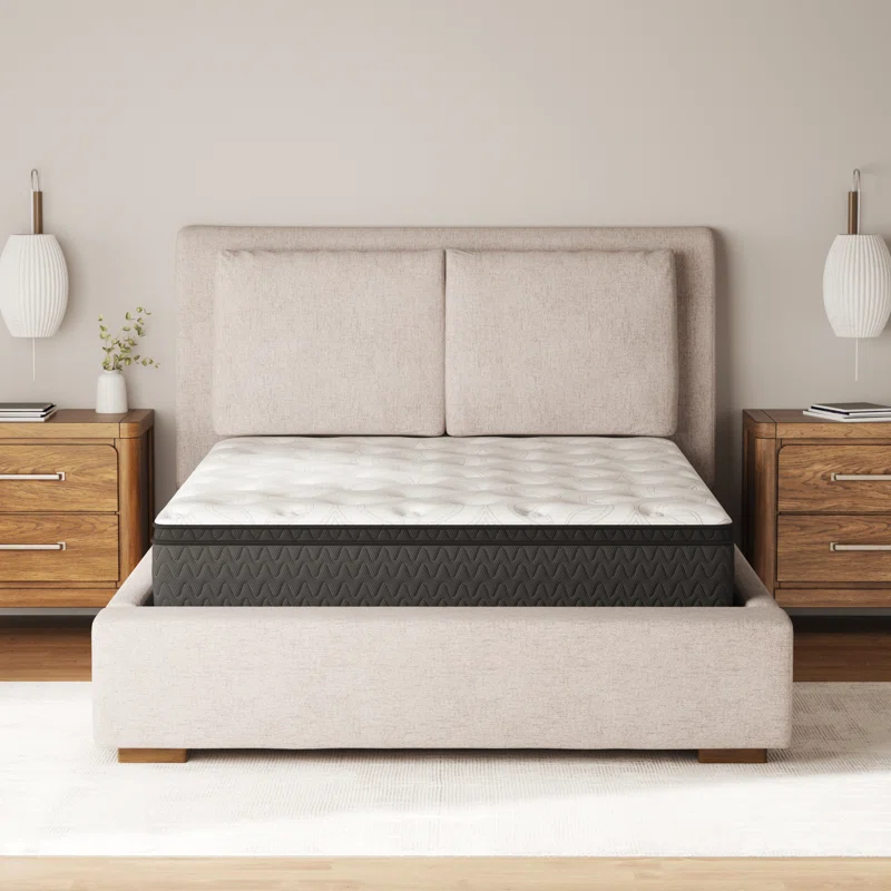 Signature Design by Ashley Serena 12'' Plush Hybrid Mattress