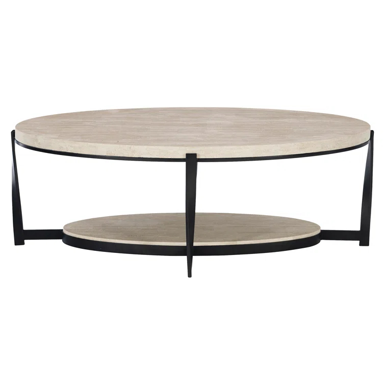 Bernhardt Berkshire Stone Top Coffee Table