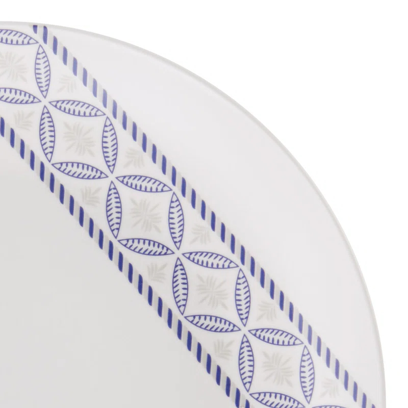 Studio Nova Preslie 18-Piece Porcelain Dinnerware Set, Service for 6