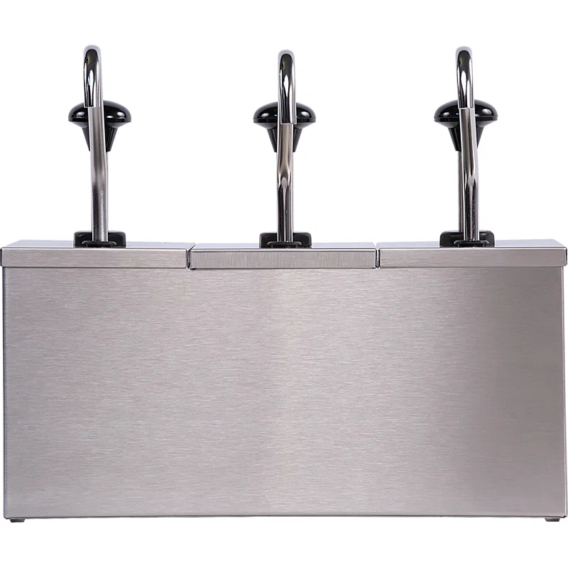 Carlisle Food Service Products Carlisle Food Service Products Stainless Steel Condiment Dispenser & Holder Buffet Accessory