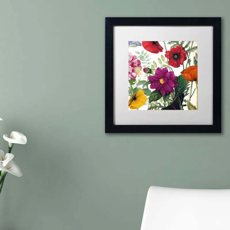Trademark Fine Art Color Bakery " Printemps III " by Color Bakery