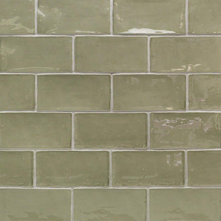 Barcelona 3x6 Blanco Polished Ceramic Subway Wall Tile (5.38 Sq. Ft. / Case)