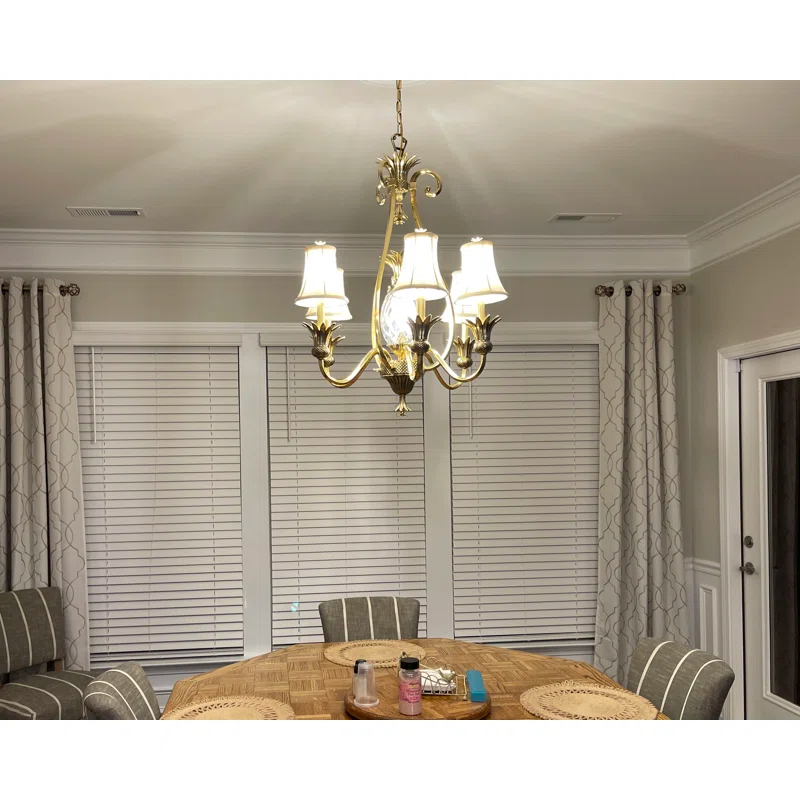 Hinkley Plantation 7-Light Pineapple Chandelier