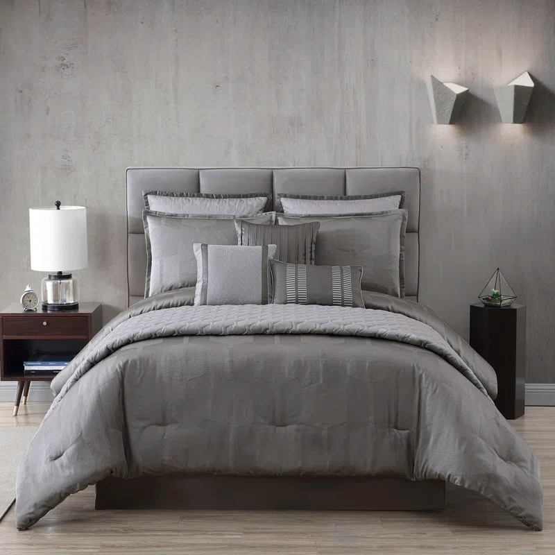 Riverbrook Home Gilmore Gray Comforter Set