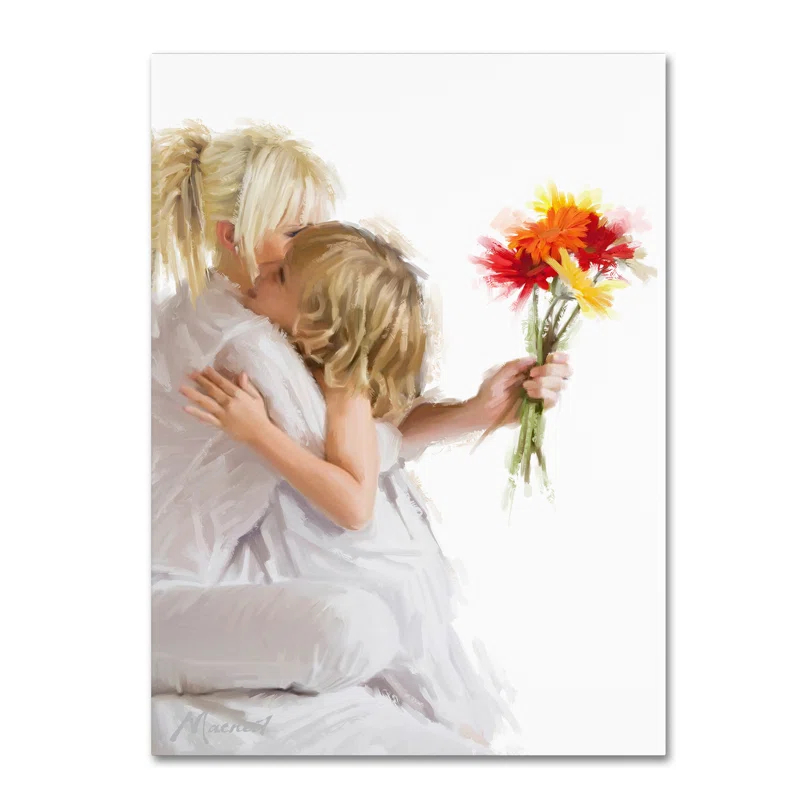 Trademark Fine Art The Macneil Studio " Mother And Daughter " by The Macneil Studio
