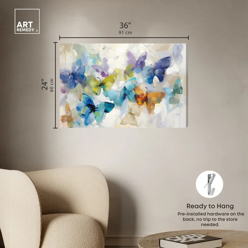 Art Remedy Fluttering Butterflies