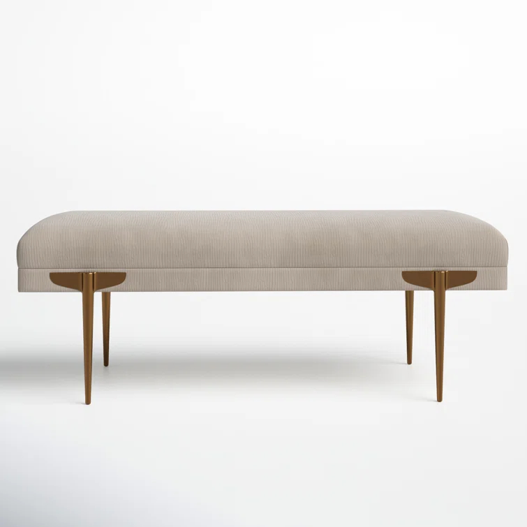 Amplitude 54" Velvet Bench