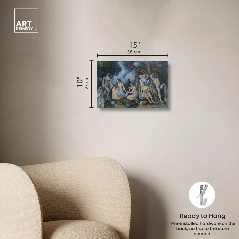 Art Remedy The Large Bathers Classic Female Portraits by Art Remedy