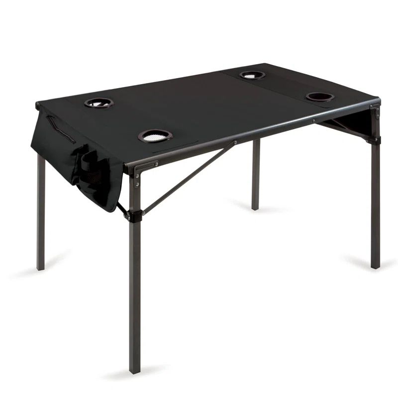 Arlmont & Co. Travel Table Portable Folding Table, Camping Table, Outdoor Table with Carry Bag Coso