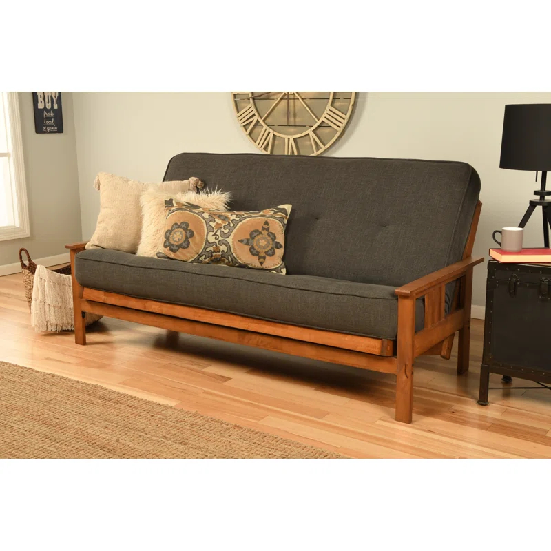 The Twillery Co.® Aviva 7" Cotton and Foam Full Size Futon Mattress, Frame Not Included