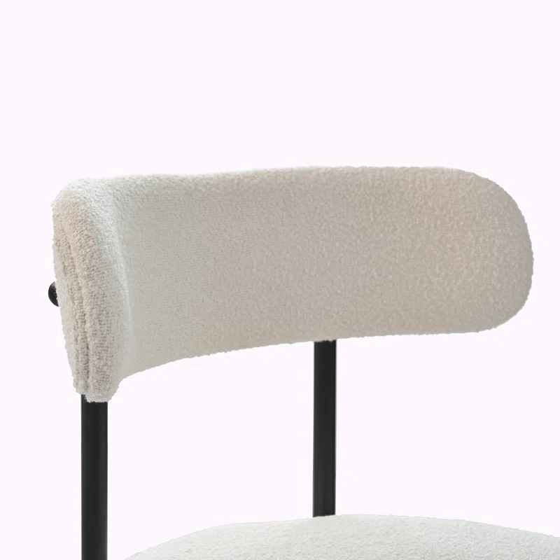 Boucle Dining Chairs Set of 2 (Set of 2)