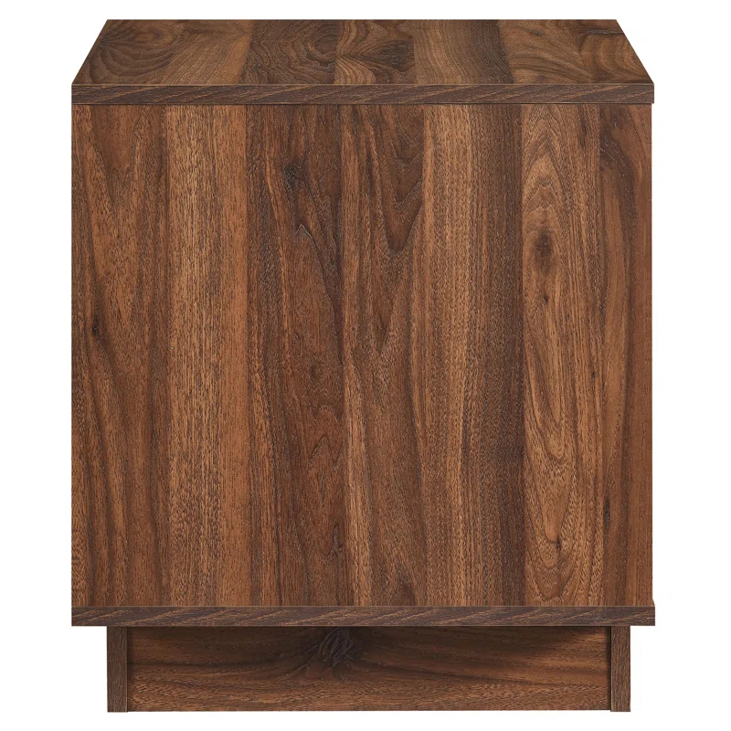 Modway Bulwark 2-Drawer Nightstand In Walnut