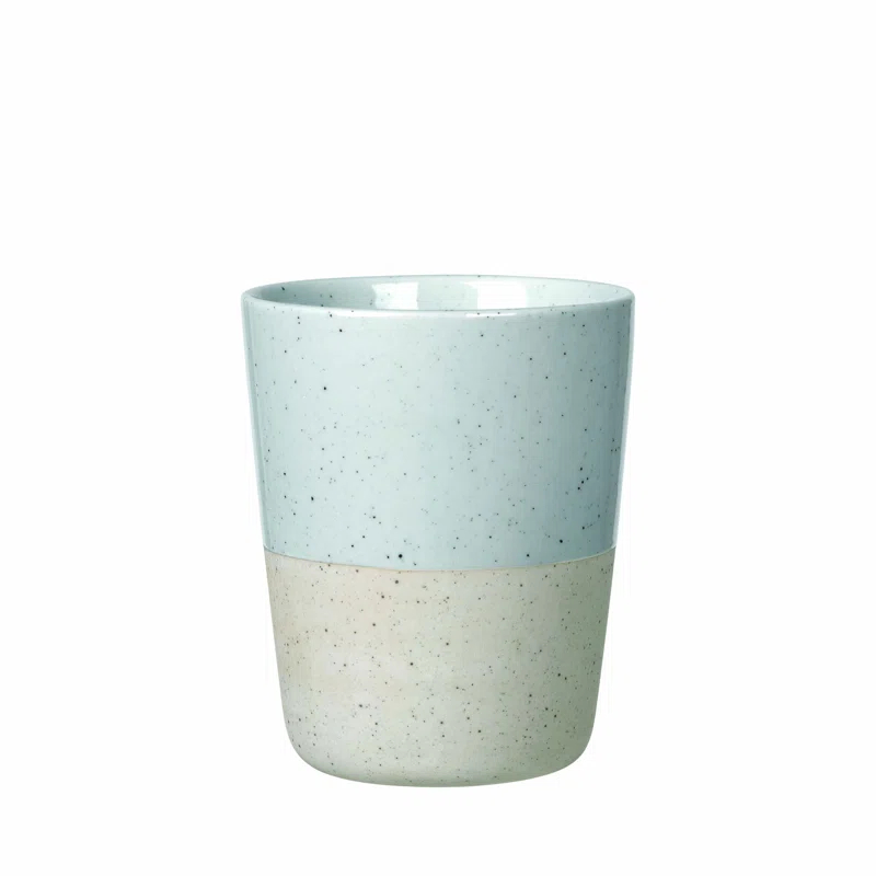 SABLO Ceramic Handleless Coffee Mug (Set of 4)