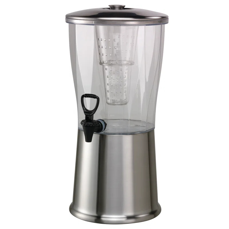 Service Ideas Service Ideas Beverage Dispenser with Optional Infuser Tube, NSF Certified