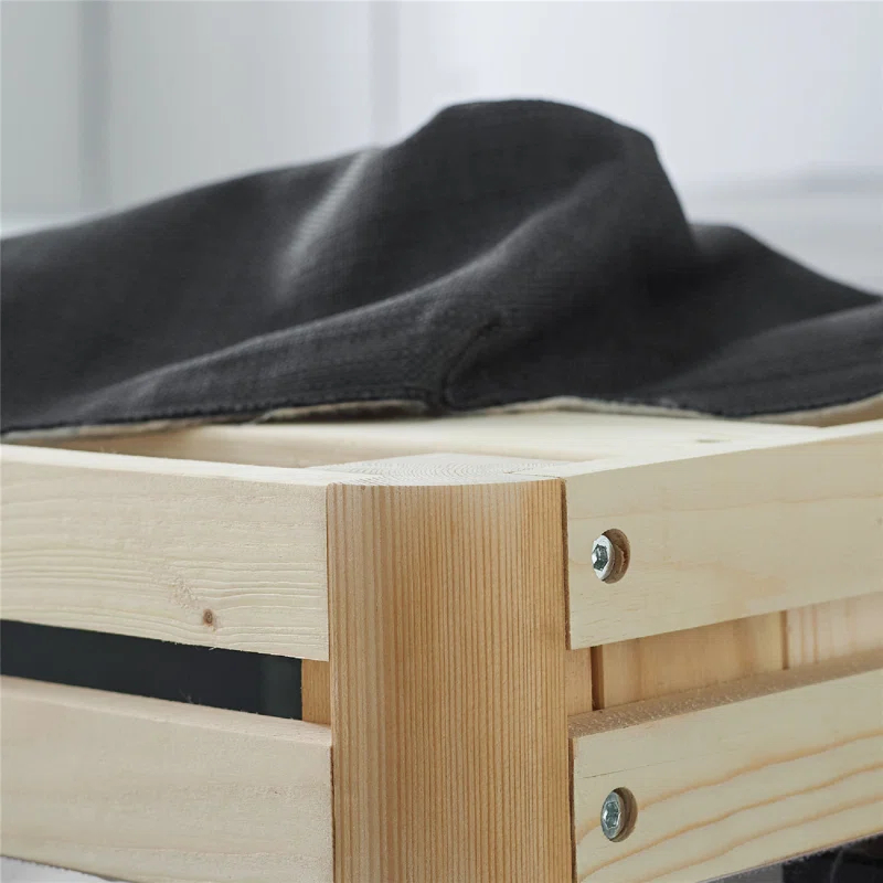 Hercules 4 Inch Low Profile Foundation Mattress Box Spring Replacement
