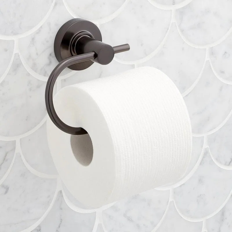 Signature Hardware 488911 Lexia Wall Mounted Euro Toilet Paper Holder
