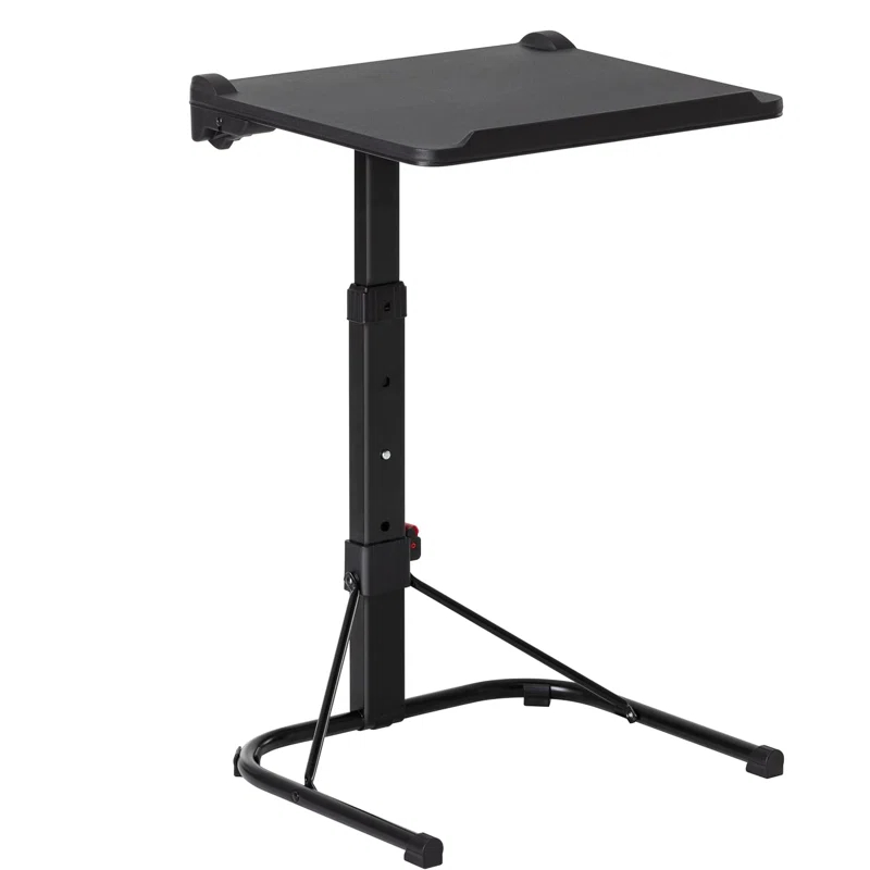 Folding TV Tray Table, Adjustable TV Dinner Table, Foldable Tray Table