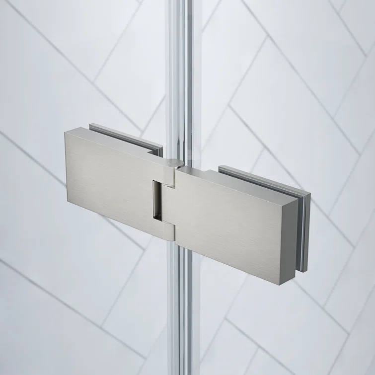 Ove Decors Endless Tampa 47" W x 72" H Alcove Frameless Shower Kit, Door, 2 Panel, Base TA1330220
