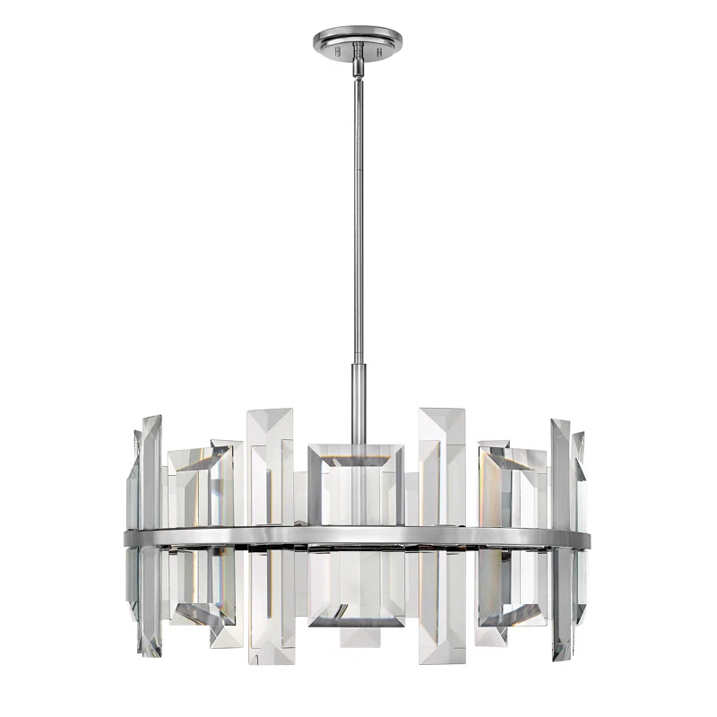 Odette 9 - Light Wagon Wheel Chandelier