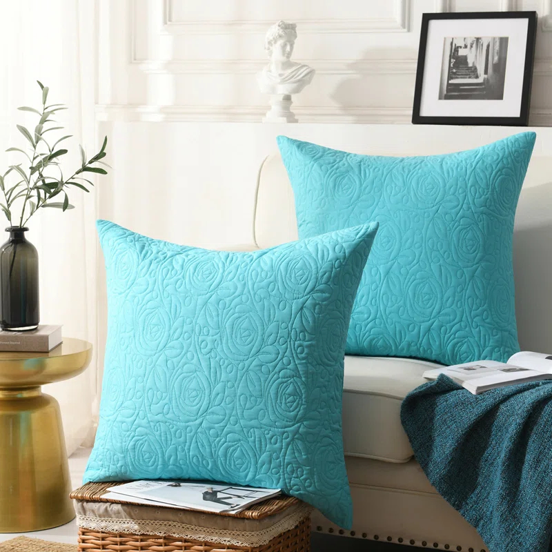 MarCielo Embroidered Pillow Cover