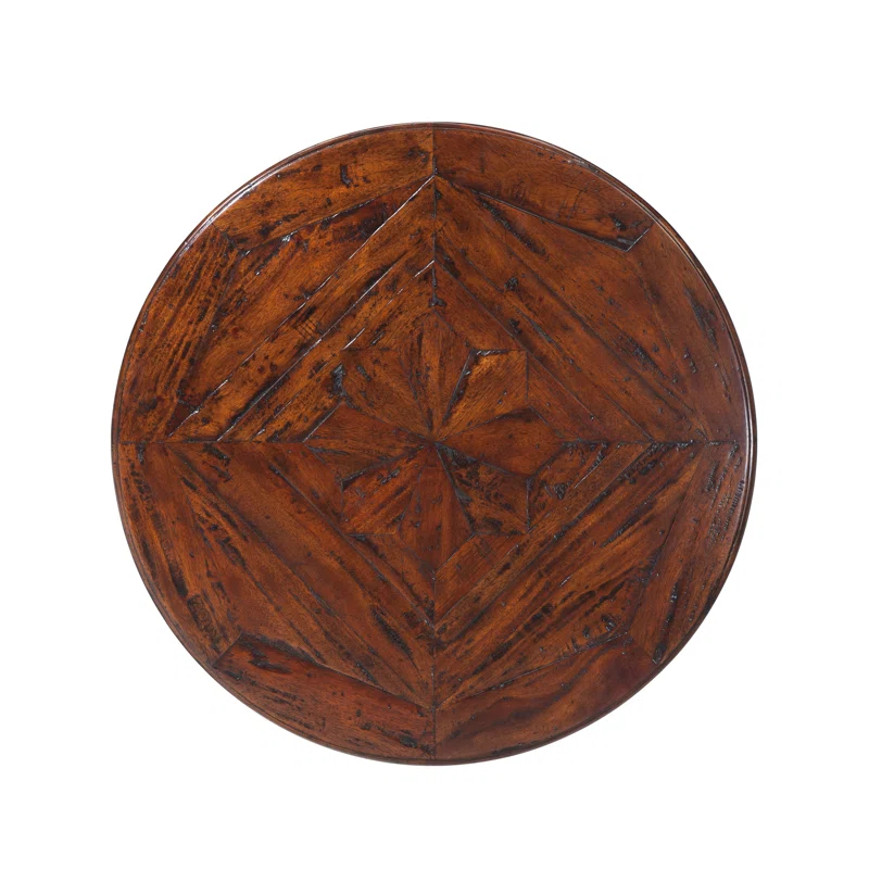 Theodore Alexander Castle Bromwich Solid Wood Top End Table