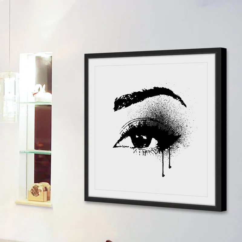 " Black Drip Eye " by Amanda Greenwood