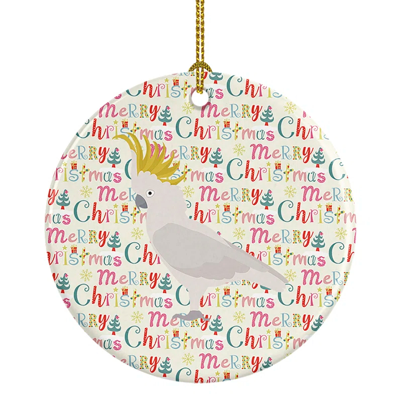 The Holiday Aisle® Ceramic Animals Hanging Figurine Ornament