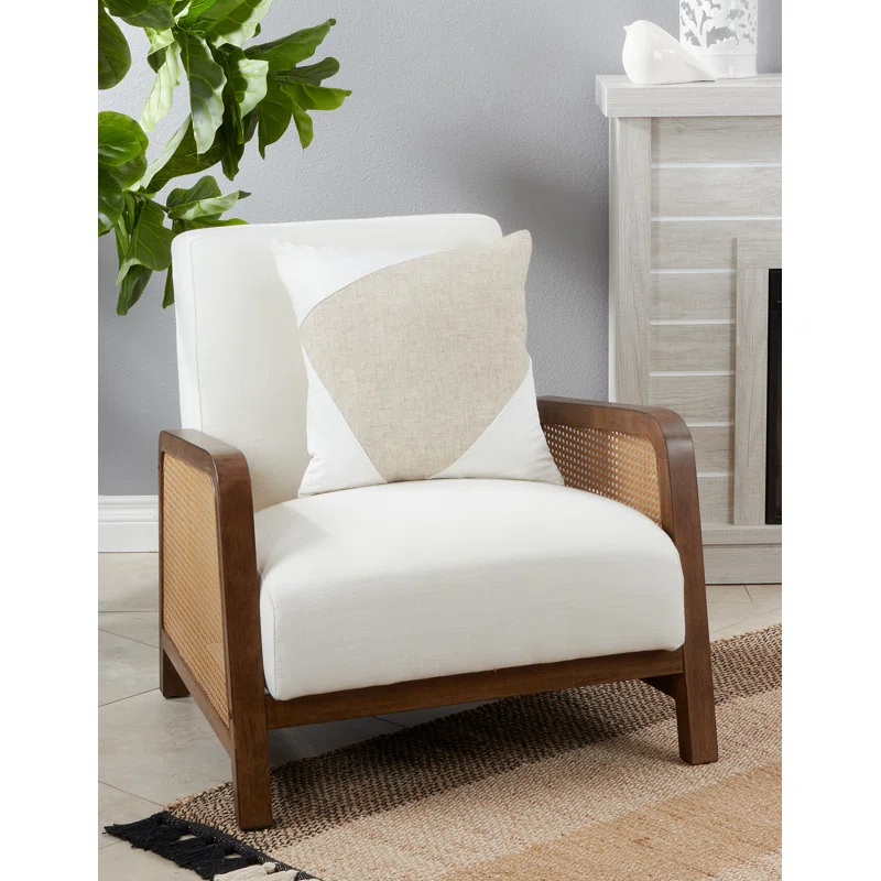 Ebern Designs Abstract Throw Pillow