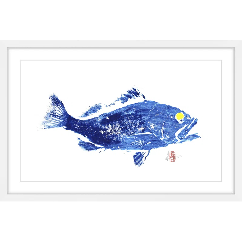 Marmont Hill " Grouper In Blue " by Andrew Clay