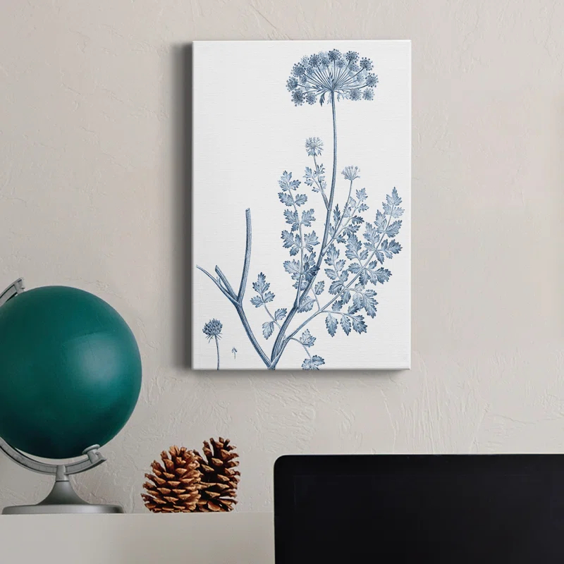 Winston Porter " Antique Botanical In Blue V "