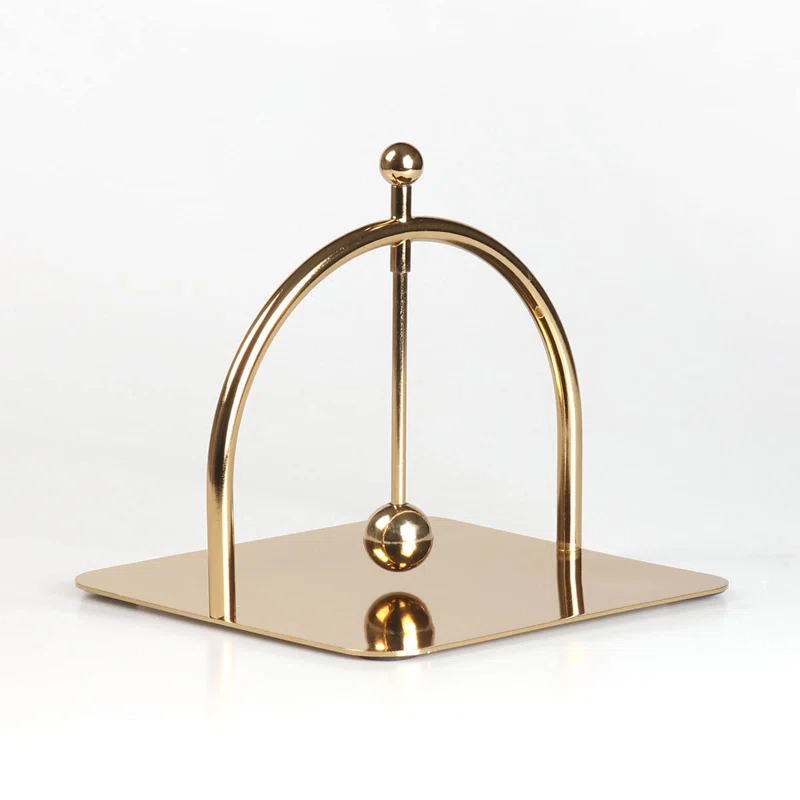 Orren Ellis Alloy Napkin Holder,Modern Fashion Style Luxury Napkin Holder For Tables, Dining, Picnic Table, Home Decor, Modern, Celebration Party Napkin Holder (Metal)
