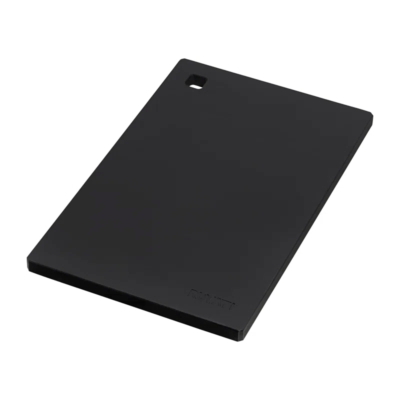 Ruvati Ruvati 17 x 11 inch LedgeFit Black Resin Replacement Cutting Board for Ruvati Workstation Sinks