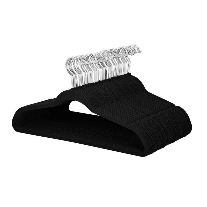 Rebrilliant Plastic Standard Hanger for Suit/Coat (Set of 100)