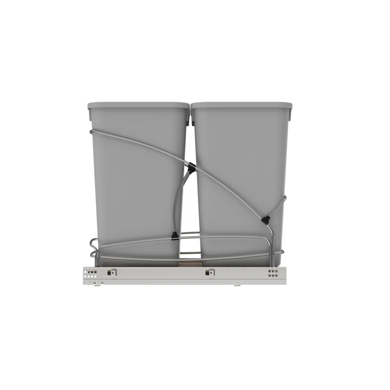 Rev-A-Shelf Rev-A-Shelf Double 27 qt. Pullout Trash Containers