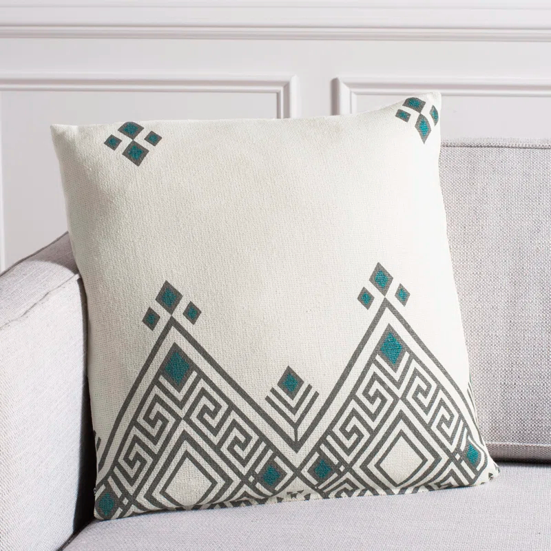 Safavieh Geometric Cotton Throw Pillow