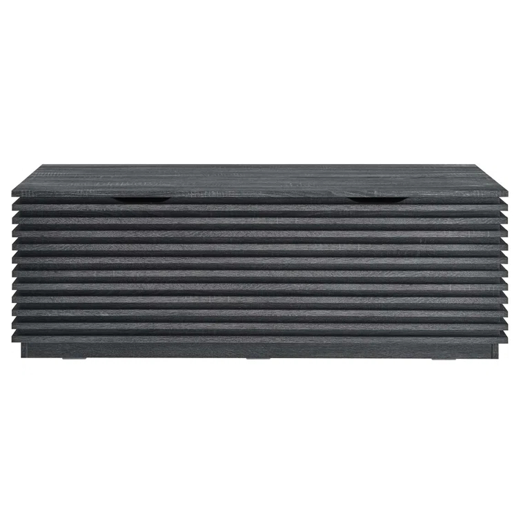 Modway Render 47" Wood Grain Storage Bench & Reviews | Wayfair