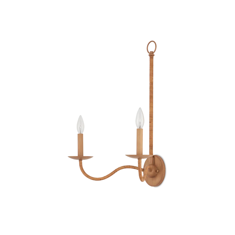 Saxon Double-Light Wall Sconce
