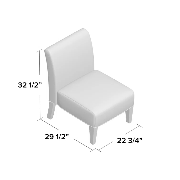 Highland Dunes Yokota Upholstered Slipper Chair (Set of 2)