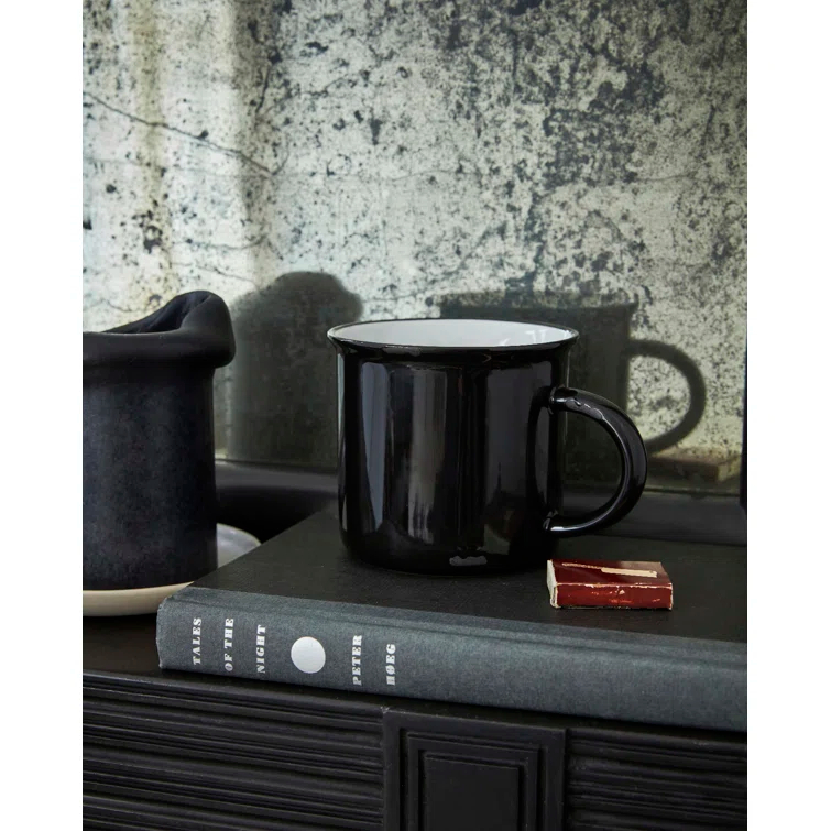 Canvas Home Tinware Stoneware Coffee Mug 16oz (Set of 4)