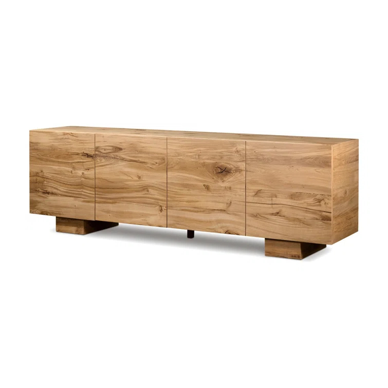 Mariana 94.5" Light Oak Buffet Sideboard
