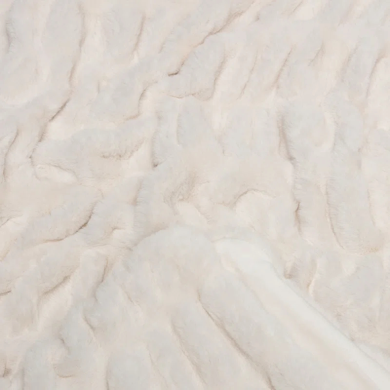 Chanasya Faux Fur Throw