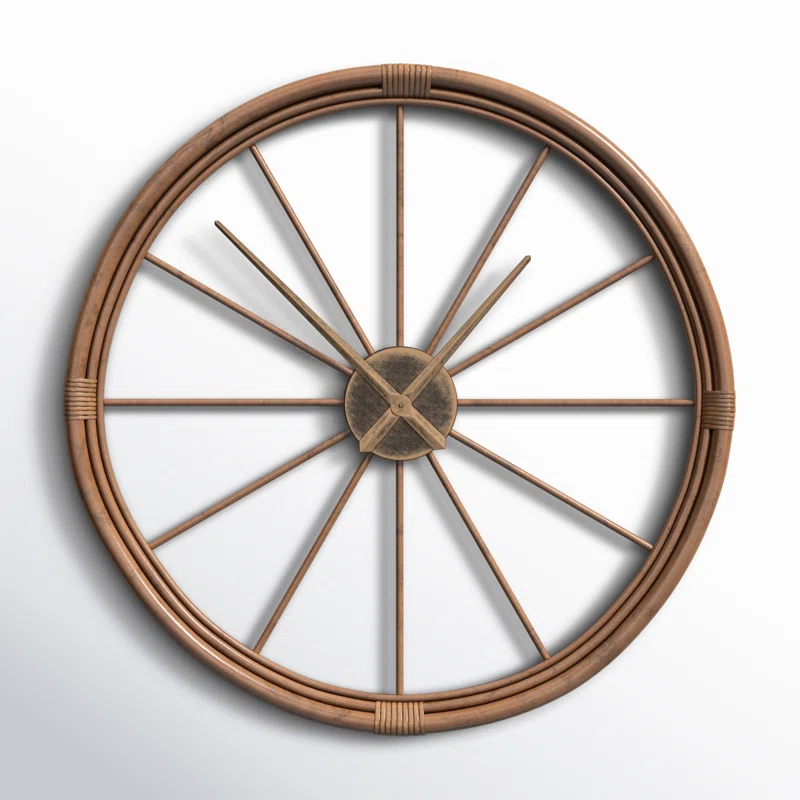 Joss & Main Gerena Oversized 30" Wall Clock