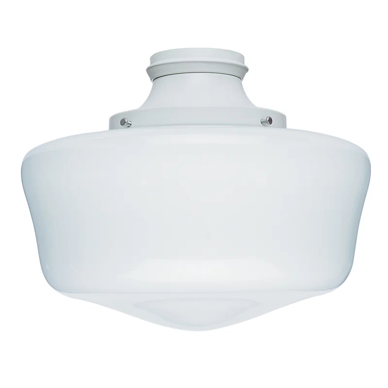 Hunter Fan 1-Light Ceiling Fan Schoolhouse Light Kit